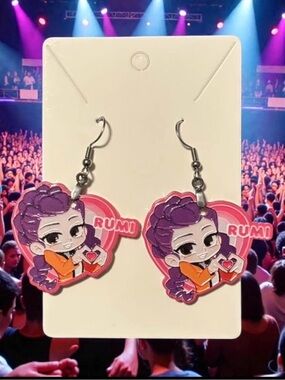 K-Pop Huntrix Demon Hunters Rumi Earrings